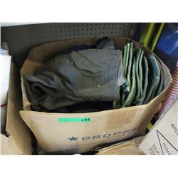 Case of Raber gloves & wool pants