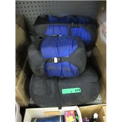 4 Used sleeping bags