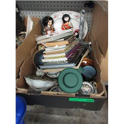 Decorative household objects & collector books