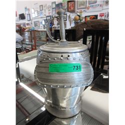 Aluminum ice bucket - used