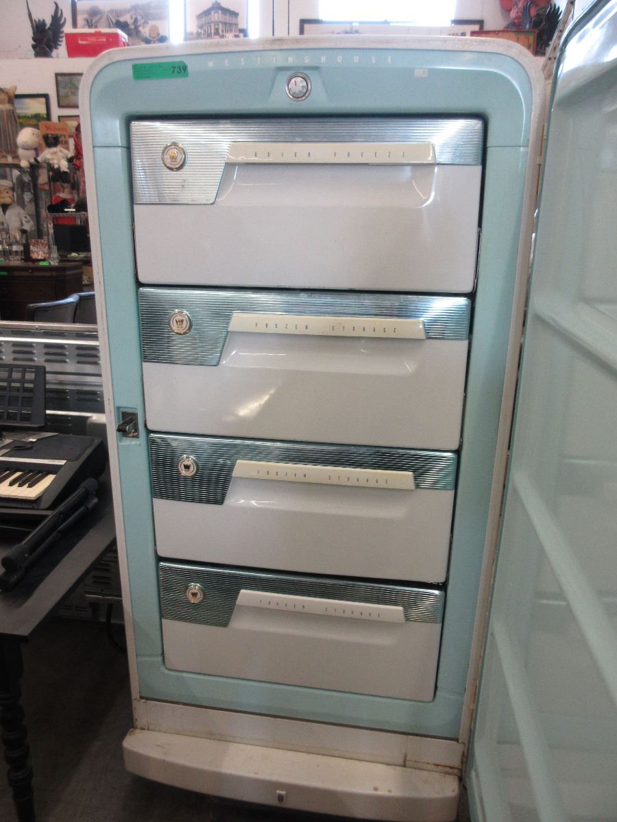 Vintage Westinghouse upright freezer