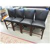 Image 1 : 4 Counter height chairs - 24" tall