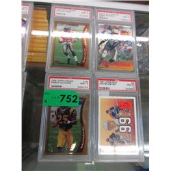 4 Graded sports cards