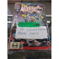 40 New Batman comics
