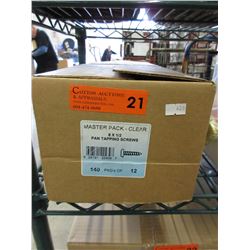 Case of 1/2" hand tapping screws