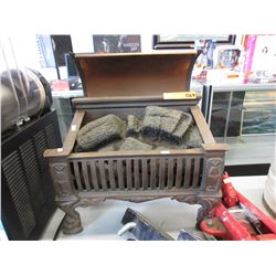 Vintage electric fireplace insert