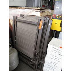 4 Patio chairs - used