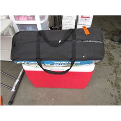 Used tent & cooler