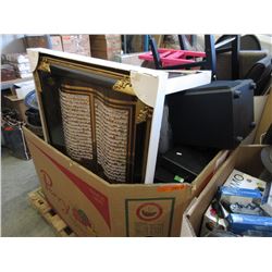 Skid of store return goods