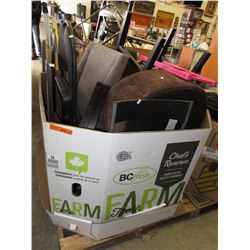 Skid of store return furniture