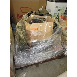 Skid of used electronics