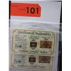Image 2 : 2 x .9999 Fine Gold Certified Bullion Bars