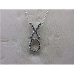 "XO" Design Necklace set with Diamond