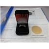 Image 2 : Black & Silver Titanium Wedding Bang Ring