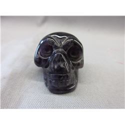 109 CT Carved Amethyst Skull