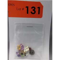 21 CTW Loose Assorted Cut Gemstones
