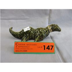 Vintage porcelain Loch Ness Monster whiskey bottle