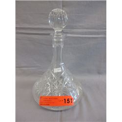 Pinwheel crystal "Ships" decanter