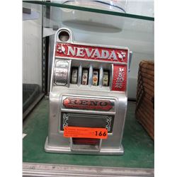 Metal toy slot machine - used
