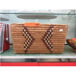 Vintage Salish Tribal Basket