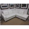 Image 1 : NEW - Leather 3 Piece Sectional Sofa