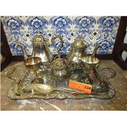 Vintage silver plate - 8 pieces
