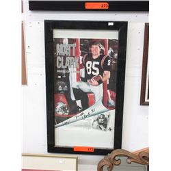 Autographed - Matt Clark poster