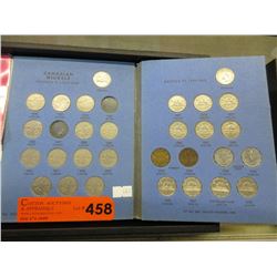 19 Canadian nickels in folder