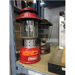2 Coleman lanterns - used