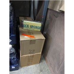 6 Cases of block sponges