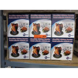 36 Non-stick chicken roasters - new