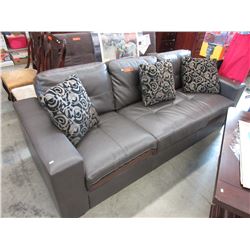 New-Bonded leather sectional piece