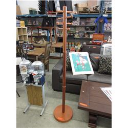 Wood coat rack - used