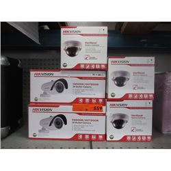 5 New HIK security cameras