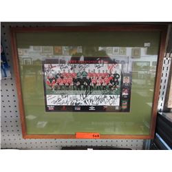 Team signed 1999 Vancouver 86ers photograph