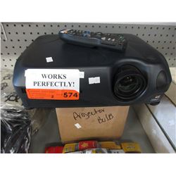 Viewsonic projector with bulb & remote