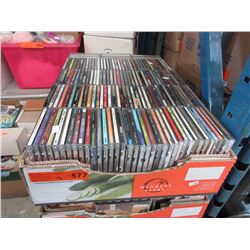120 Music CDs - used