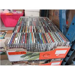 120 Music CDs - used