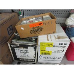 Sports trading cards & assorted books
