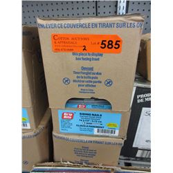 2 Cases of 2-1/2" siding nails