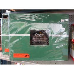 New - Full size Microfiber sheet set - Green