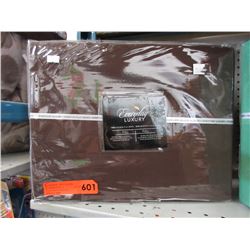 New - Full size Microfiber sheet set - Brown