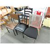 Image 1 : 6 Assorted chairs