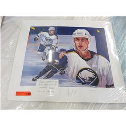 Alex Mogilny #89 signed lithograph