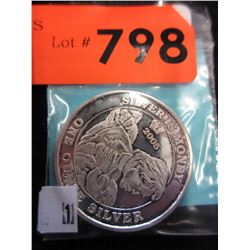1 Ounce - .999 Fine Silver Round