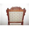 Image 2 : Eastlake Victorian Parlor Chair, nice covering, caster on front legs.