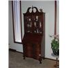 Image 2 : Walnut Drop Front Secretary with China Top