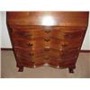 Image 4 : Walnut Drop Front Secretary with China Top