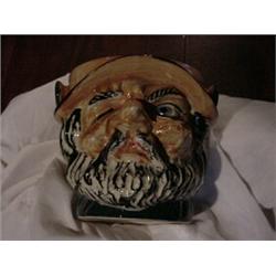 Toby or Bossen Head Biscuit Jar, no bale/handle.