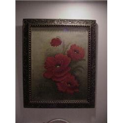 26in x 19in painting by M. Cox.